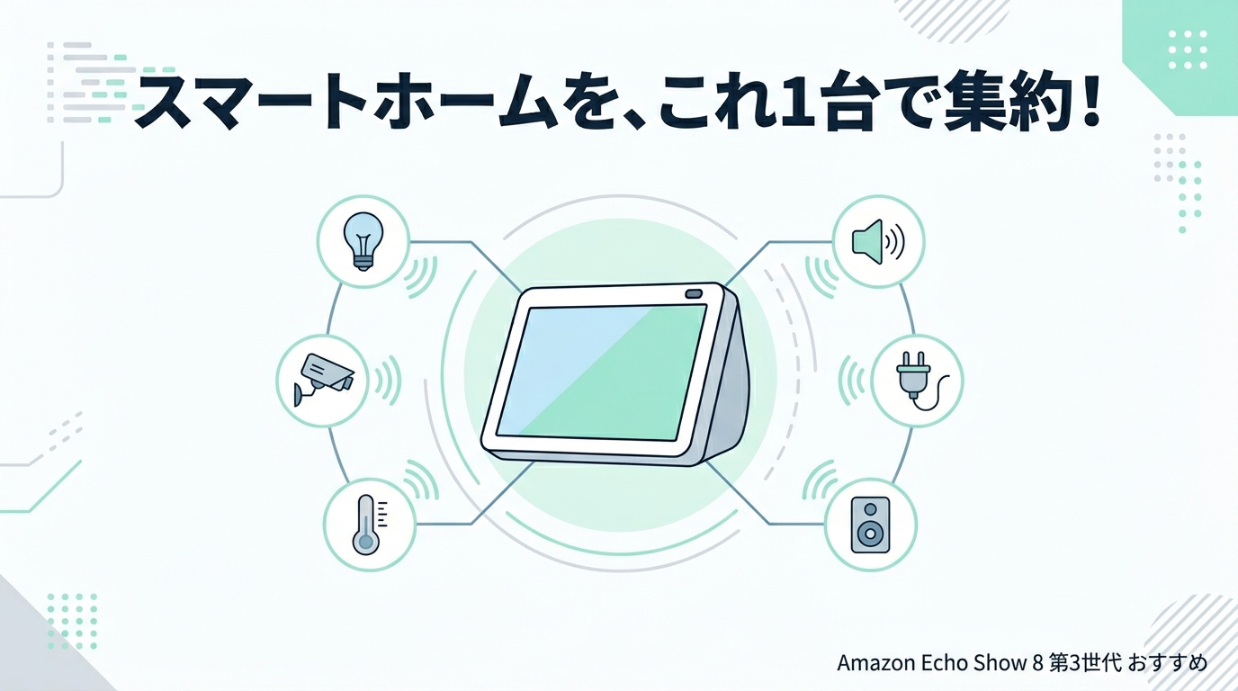 Amazon Echo Show 8 第3世代をおすすめする人・しない人