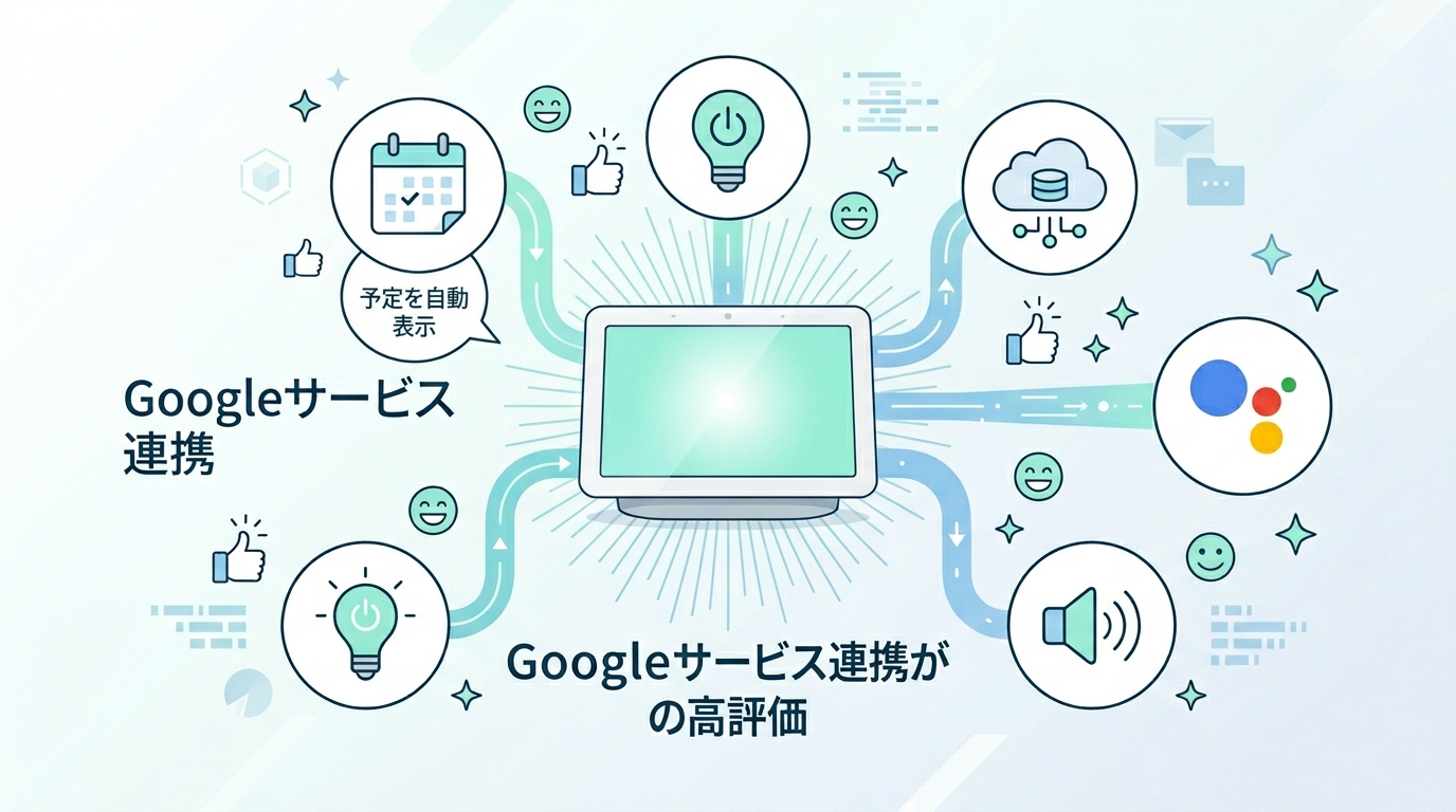 Google Nest Hub 第2世代の良い口コミ・評判
