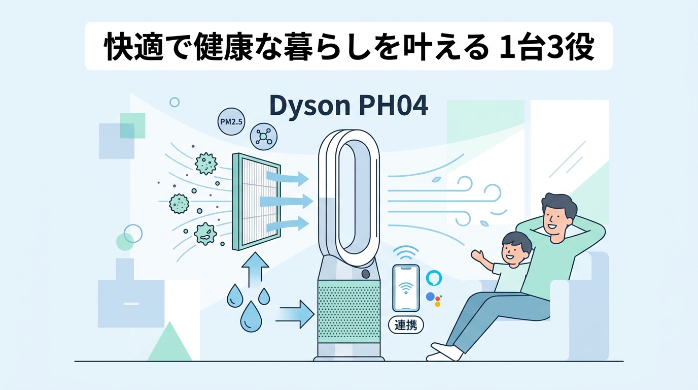 Dyson PH04をおすすめする人・しない人