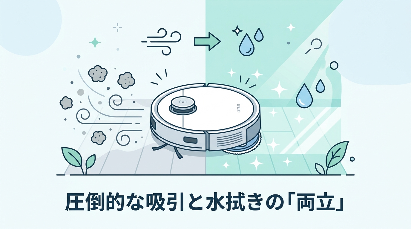 ECOVACS DEEBOT T50 OMNIの良い口コミ・評判