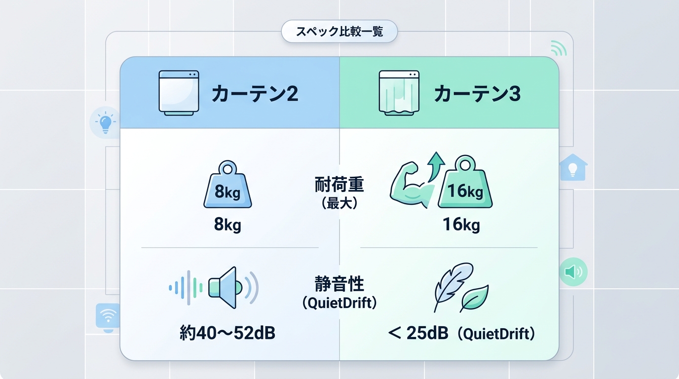 スペック比較一覧