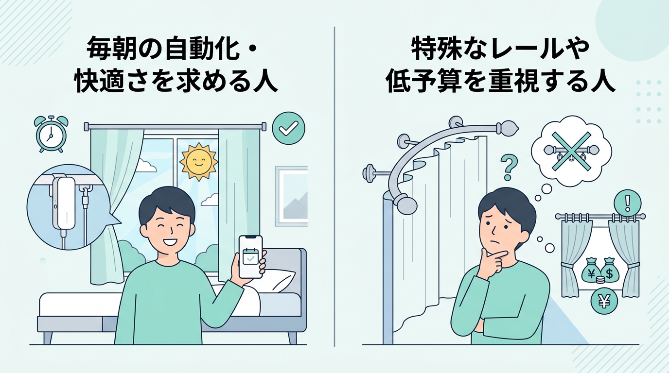 SwitchBot カーテン3をおすすめする人・しない人