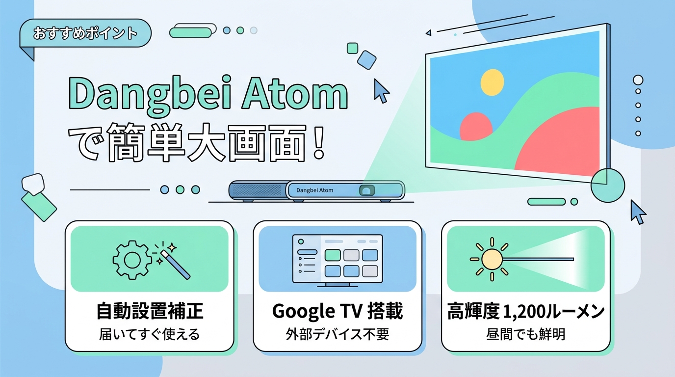 Dangbei Atomをおすすめする人・しない人