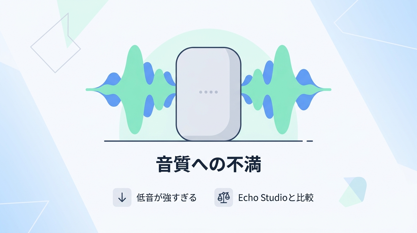 Google Nest Audioの悪い口コミ・評判