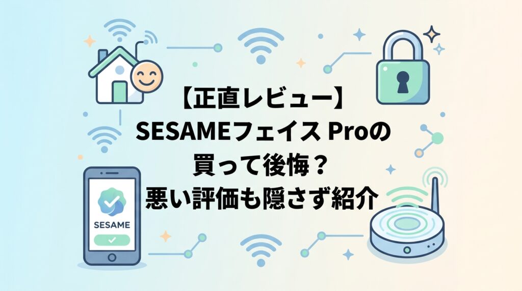 【正直レビュー】SESAMEフェイス Proの口コミ・評判｜買って後悔？悪い評価も隠さず紹介