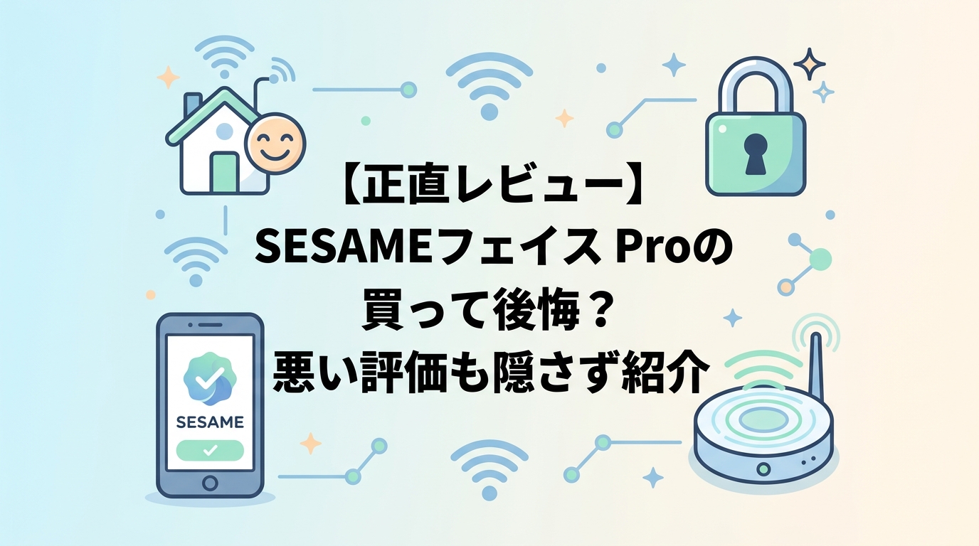 【正直レビュー】SESAMEフェイス Proの口コミ・評判|買って後悔?悪い評価も隠さず紹介