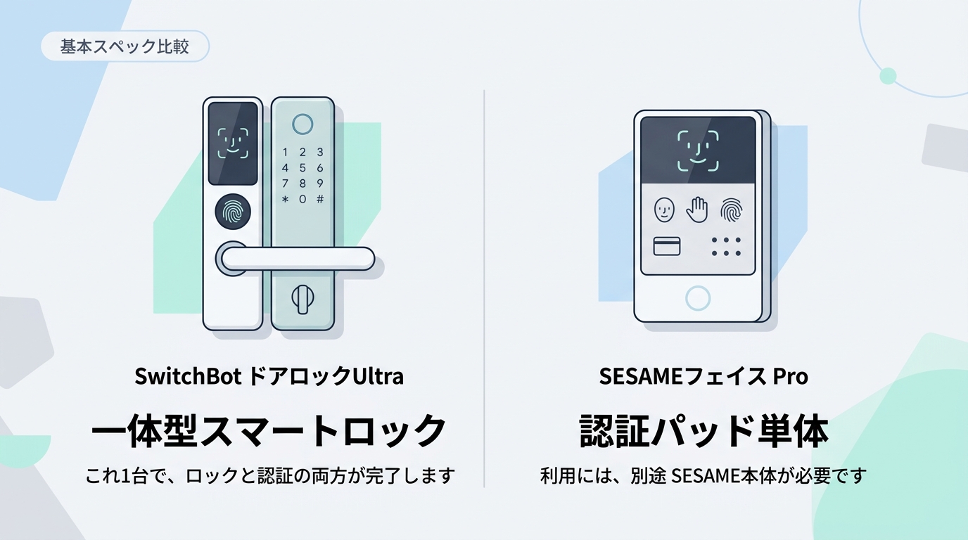 基本スペック比較