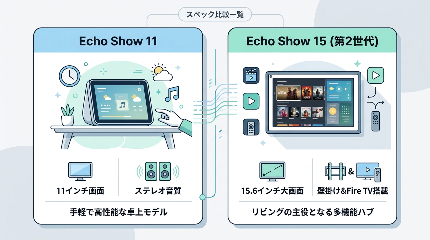 スペック比較一覧