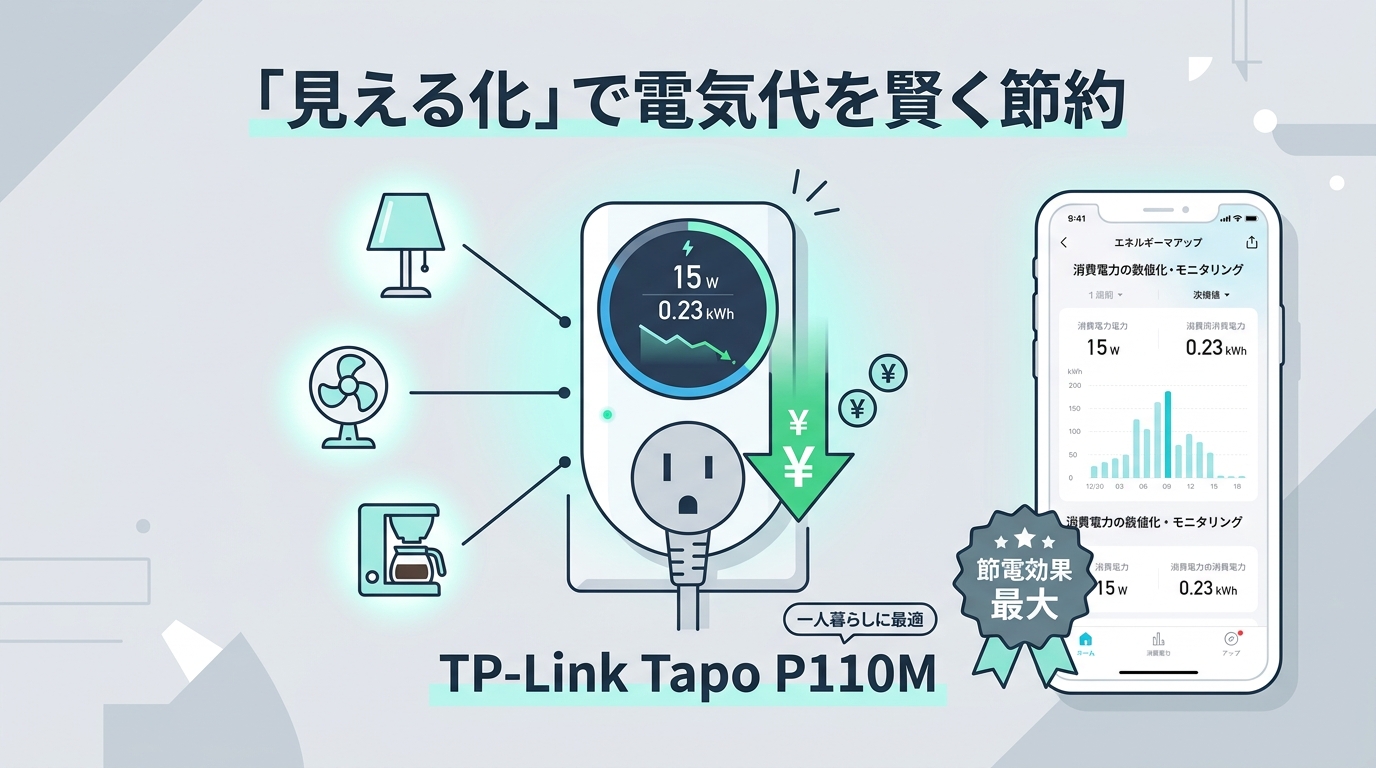 一人暮らしにおすすめのスマートプラグ4選