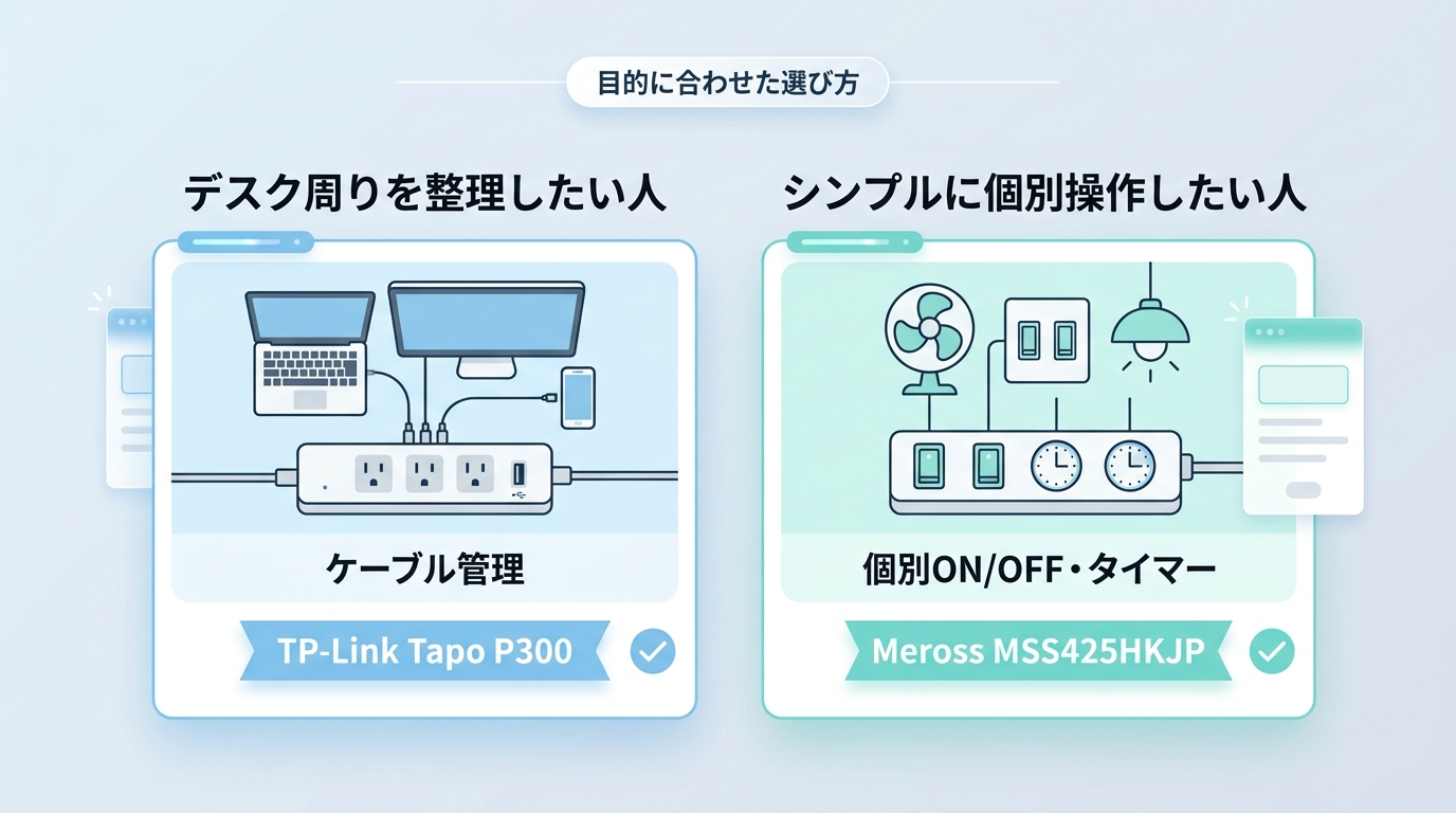 【目的別】結局どっちを選ぶべき？