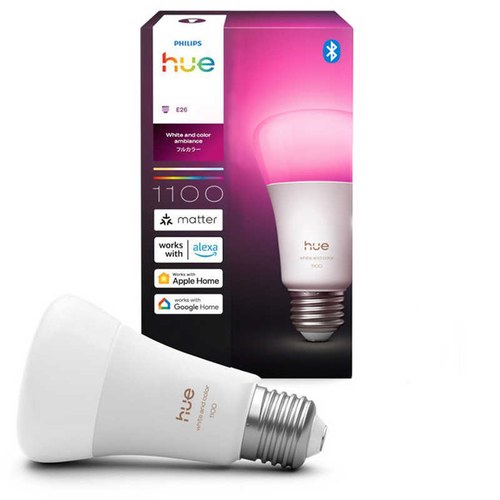 Philips Hue スマート電球 E26 75W相当 フルカラー